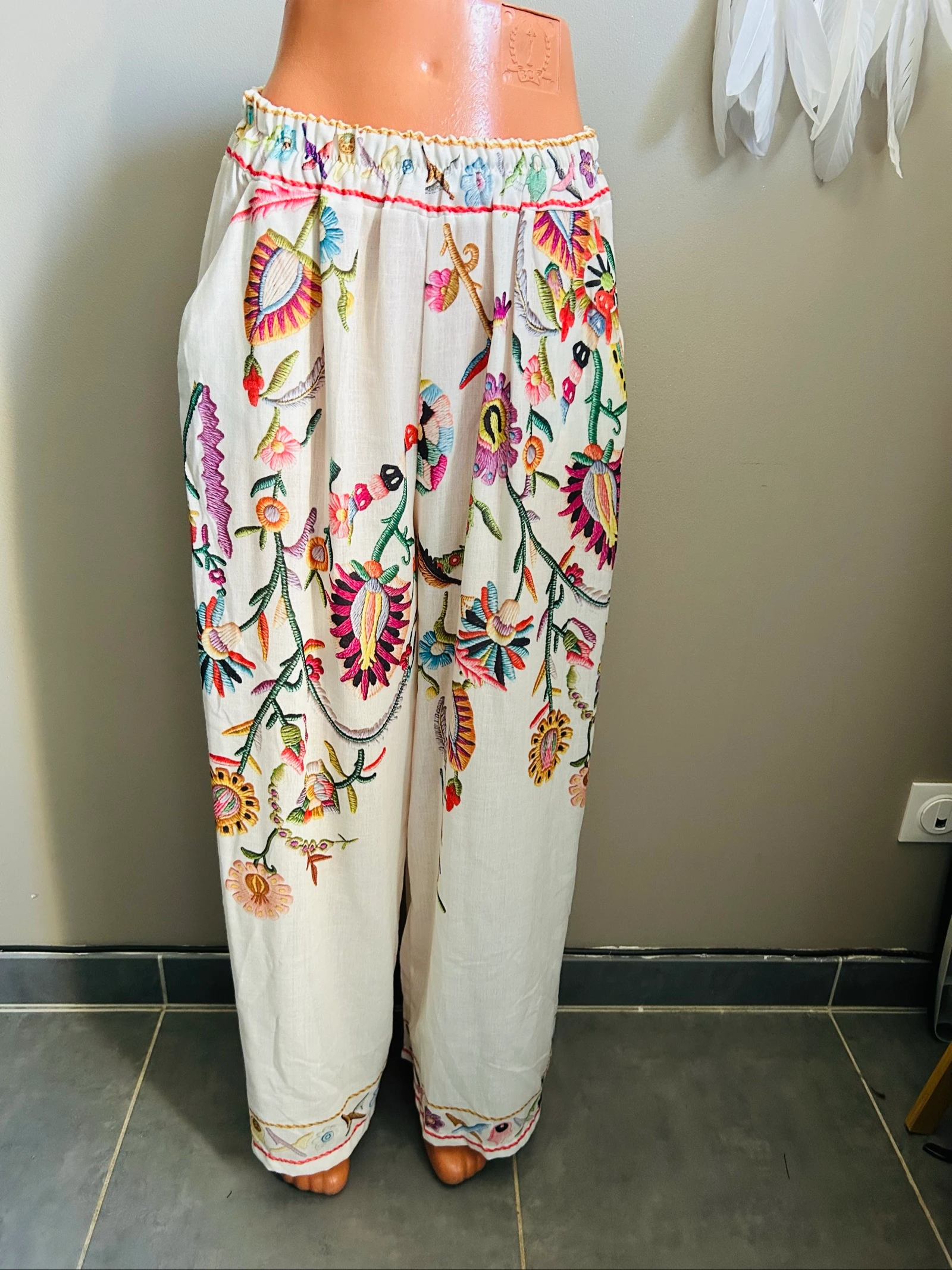 Floral Bohemian Pants – photo 2